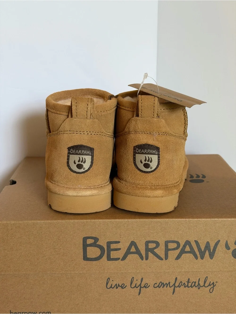 BearPaw soft suede